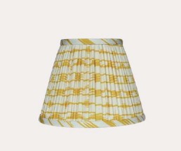 Lampshade Yellow Plated L