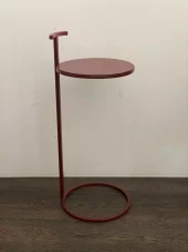 Lap Top Table 25/h60cm Bordeaux Red Lacquer Coated 8012-s