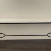 Bench Round 115/30/h45cm Facet Natural Bronze Sahara