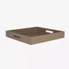 Lacquer Tray Earth 40x40cm Lass2648