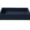 Lux Lacquer Tray Midnight Blue 19x19cm 070192