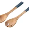 Salad Server Mango Wood / Blue 64304