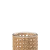 Tealight Rattan 10x10cm 21051
