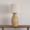 Rattan Table Lamp Pineapple Natural 35xh61cm