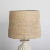 Lampshade Raffia Natural Trim 40/35/35cm