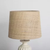 Lampshade Raffia Natural Trim 40/35/35cm