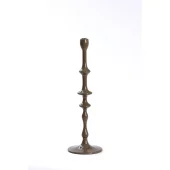 Candle Stick Shiney Brown 14xh43cm 6067983