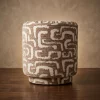 Pouf Green/Grey/Beige 40xh44cm 5511427