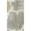 Napkin Taupe Sea Fans 11331g