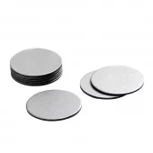 Round Coaster Silver Luster 4022cr