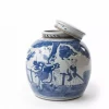 Chinoiserie Tea Jar S, O6-BW-34