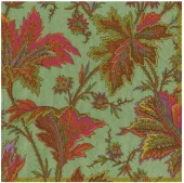 Napkin Sage Green Paisley 18762d