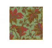 Napkin Sage Green Paisley 18762c