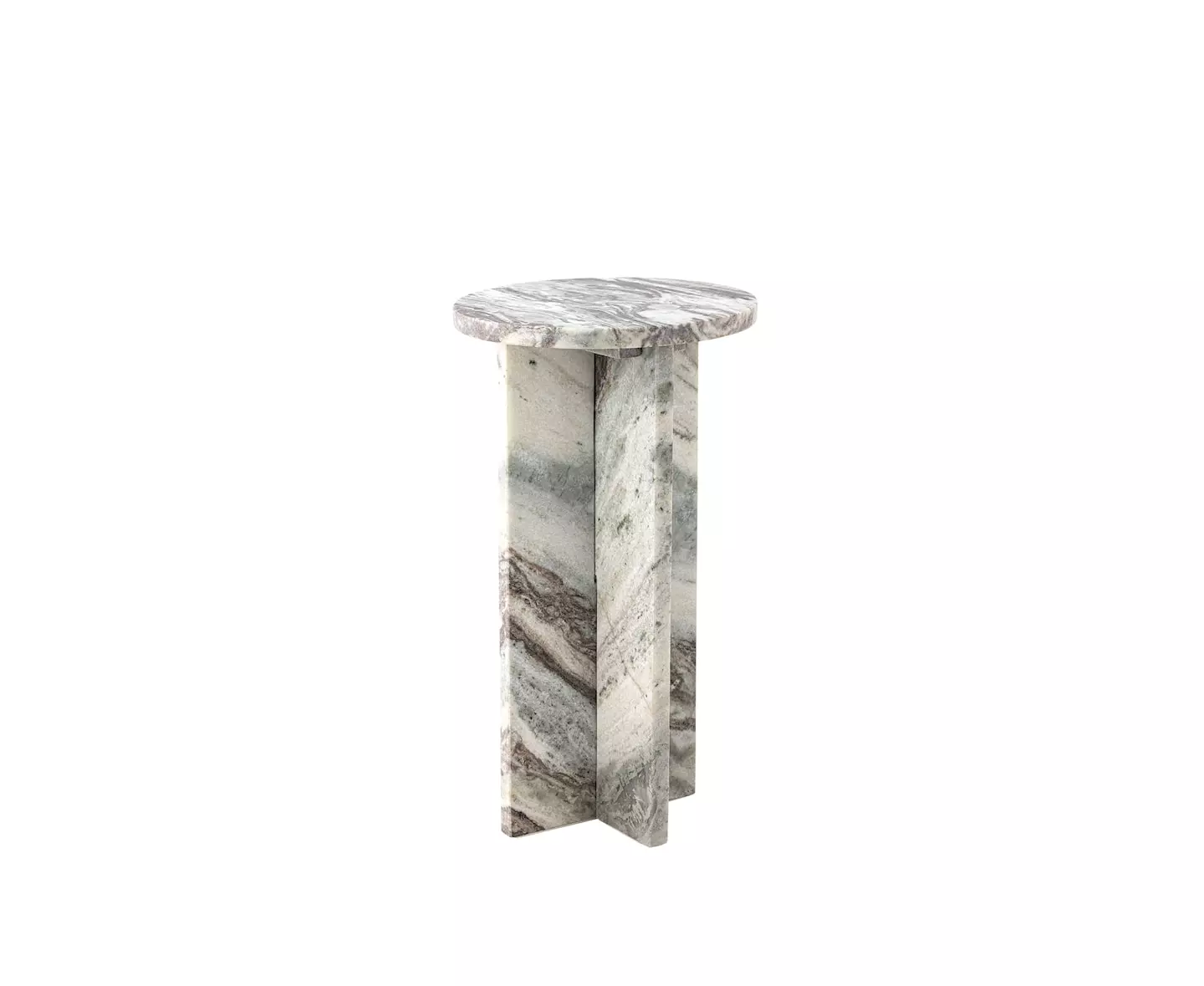 Side Table Natur Marmor 30xh55cm 82069569