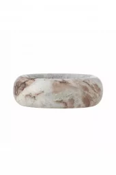 Skål Natur Marmor 15xh5cm 82073254