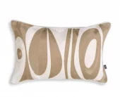 Cushion Coura Beige White 117077