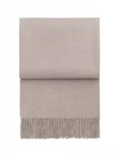 Luxury Throw 100% Baby Alpaca Beige