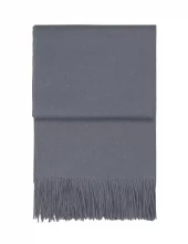 Classic Throw Grey Blue 50% Alpaca Wool 40% Sheep Wool 5/5 Poly, acryl