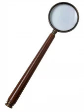 Magnifier With Lager Wooden Handle 43909