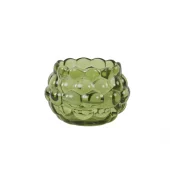 Tealight Havana Green 12,5x8,5cm 7750381