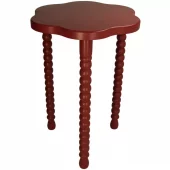 Table Classic Red ø35xh50cm Kal-7405