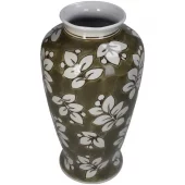 Vase Handpainted Taupe 16,5x  Kal-7671
