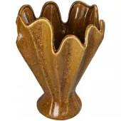 Vase Golden Brown 24,7xh33cm Kal-9158