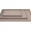 Matt Lacquer Tray Fawn 50x50xh2cm 070202