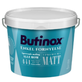 BUTINOX PREMIUM MATT HVIT   2,7LTR