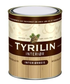 TYRILIN INTERIØRBEIS KLAR   0,675LTR