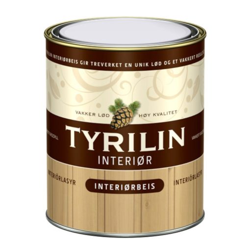 TYRILIN INTERIØRBEIS KLAR   0,675LTR