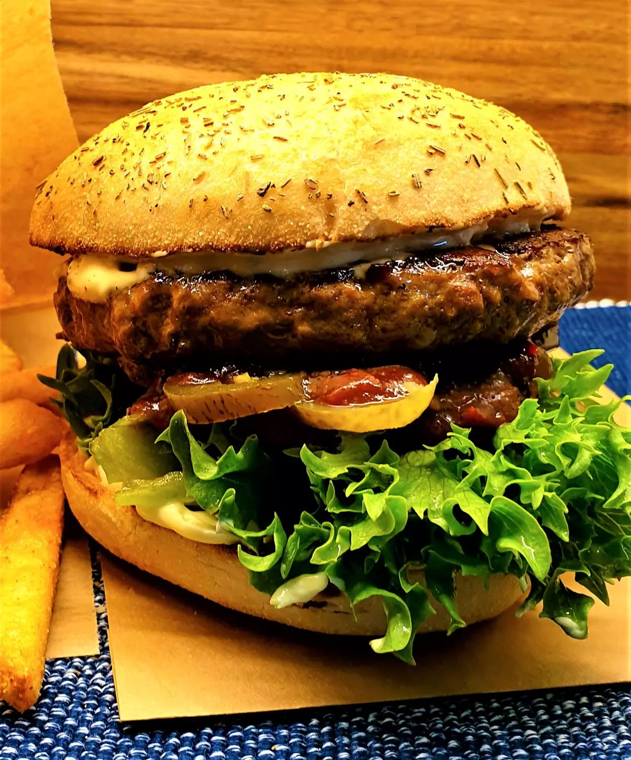 Medium Bacon Cheese Burger