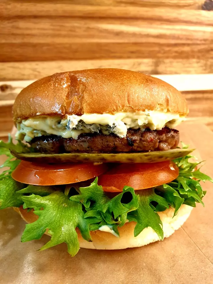 Stor Blue Cheese Burger