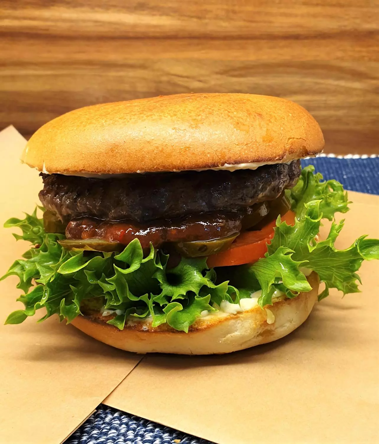 Medium Hot Chili Devil Burger