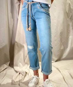 BOBBY (Embroidery) Vintage Denim