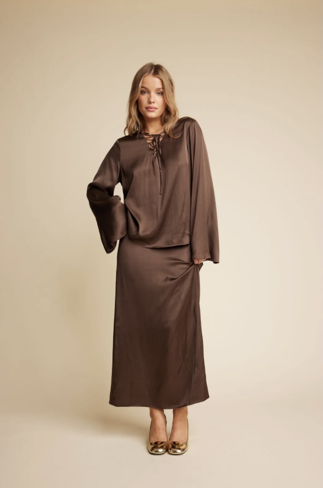 RIKKE VISCOSE SATIN