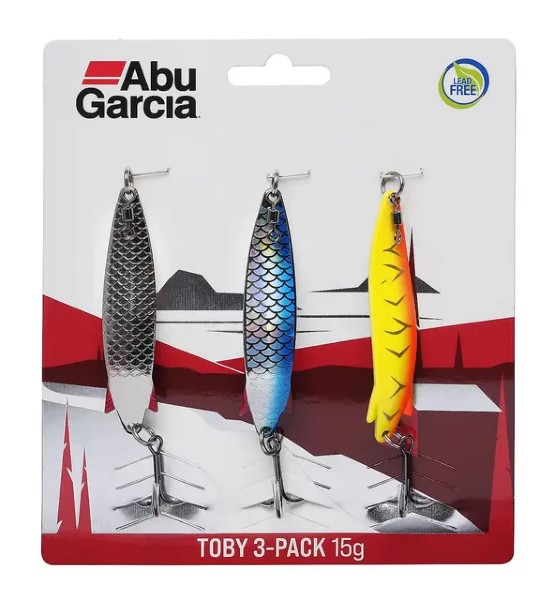 Abu Garcia  Toby 3-Pack 10.0gr LF