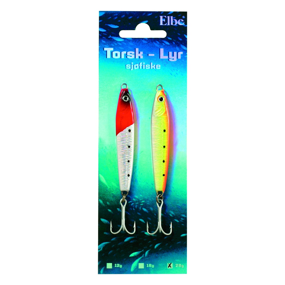 Elbe  2-Pak Torsk/Lyr 40g