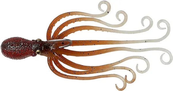 SG 3D Octopus 300g 22cm Brown Glow