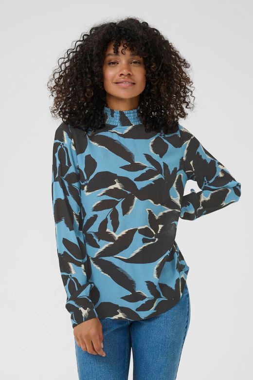 Kaffe KAamber Smock Blouse Printed