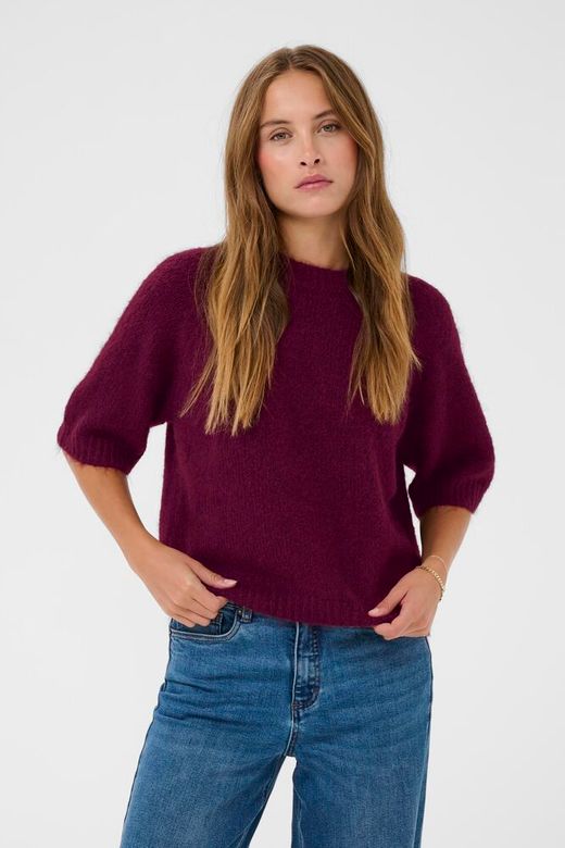 Kaffe KAemilie Cropped Knit Pullover