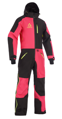 AMOQ Void V2 youth overall Svart/Rosa