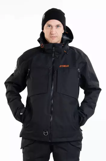 Jethwear Venture Jakke - SAFE Black Orange