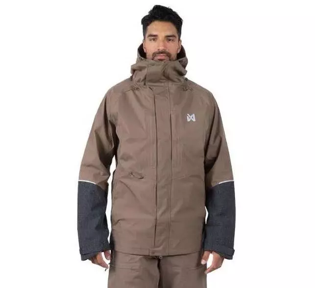 Non-Stop Arctic Shell Jacket Unisex Brown