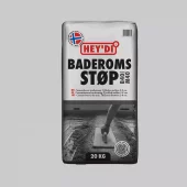Hey`di Baderomsstøp plastsekk 20 Kg