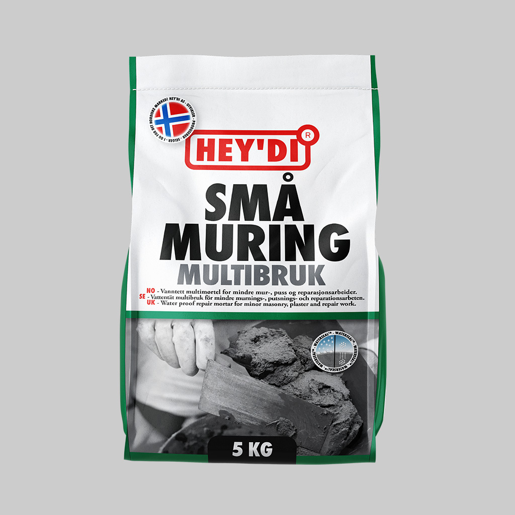 Hey'di Småmuring 5 kg