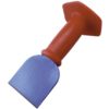 Meisel med gummigrep 75mm for naturstein