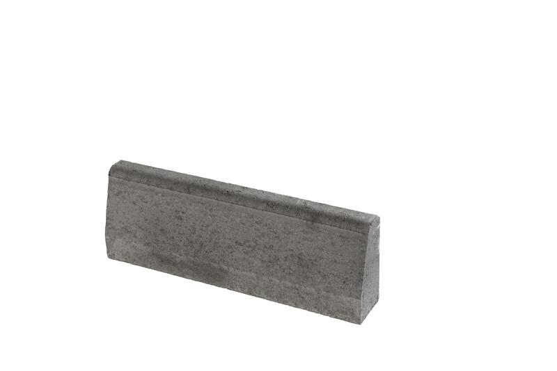 Hagekantstein grå Åkrå 8x17x50cm