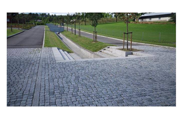 Granitt Storgatestein 20x14x14 Hugget EG Pr.stk