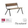Dynoform Ario Classic benk m/rygg